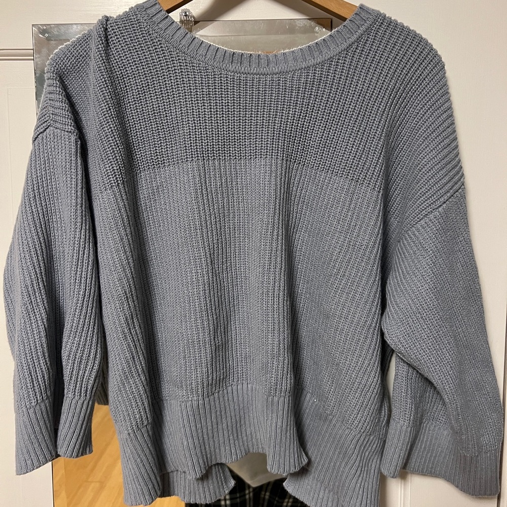 cute grey cabi sweater